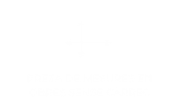 presa de mesures en obres sense càrrec | Fortalesa