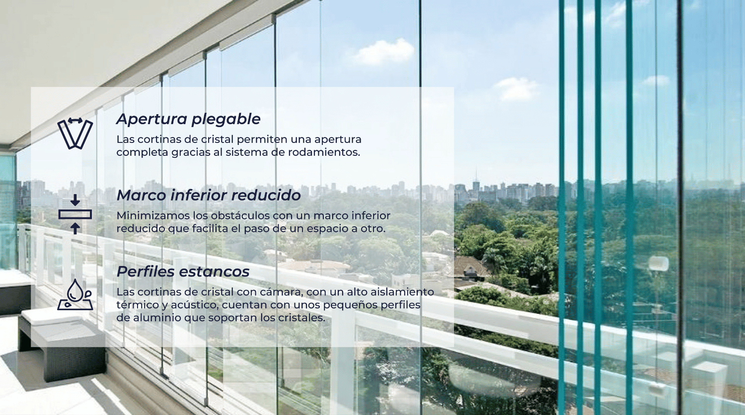 Cortinas de Cristal | Fortalesa